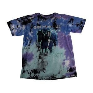 Shania Twain XL Queen Of Me Tour 2023 Tie Dye T-Shirt Blue Purple Graphic Tee